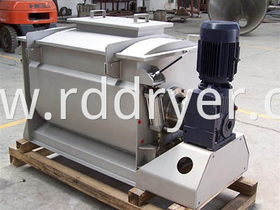 Paddle Type Ribbon Mixer for Continuous Mixing